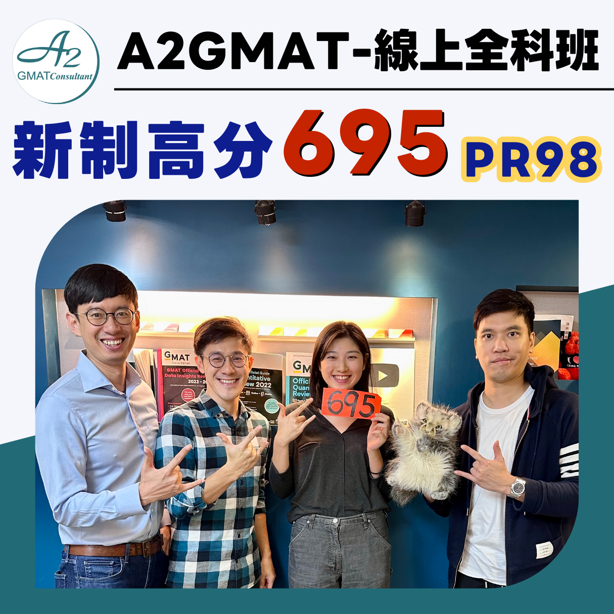 GMAT新制一戰695(PR100)