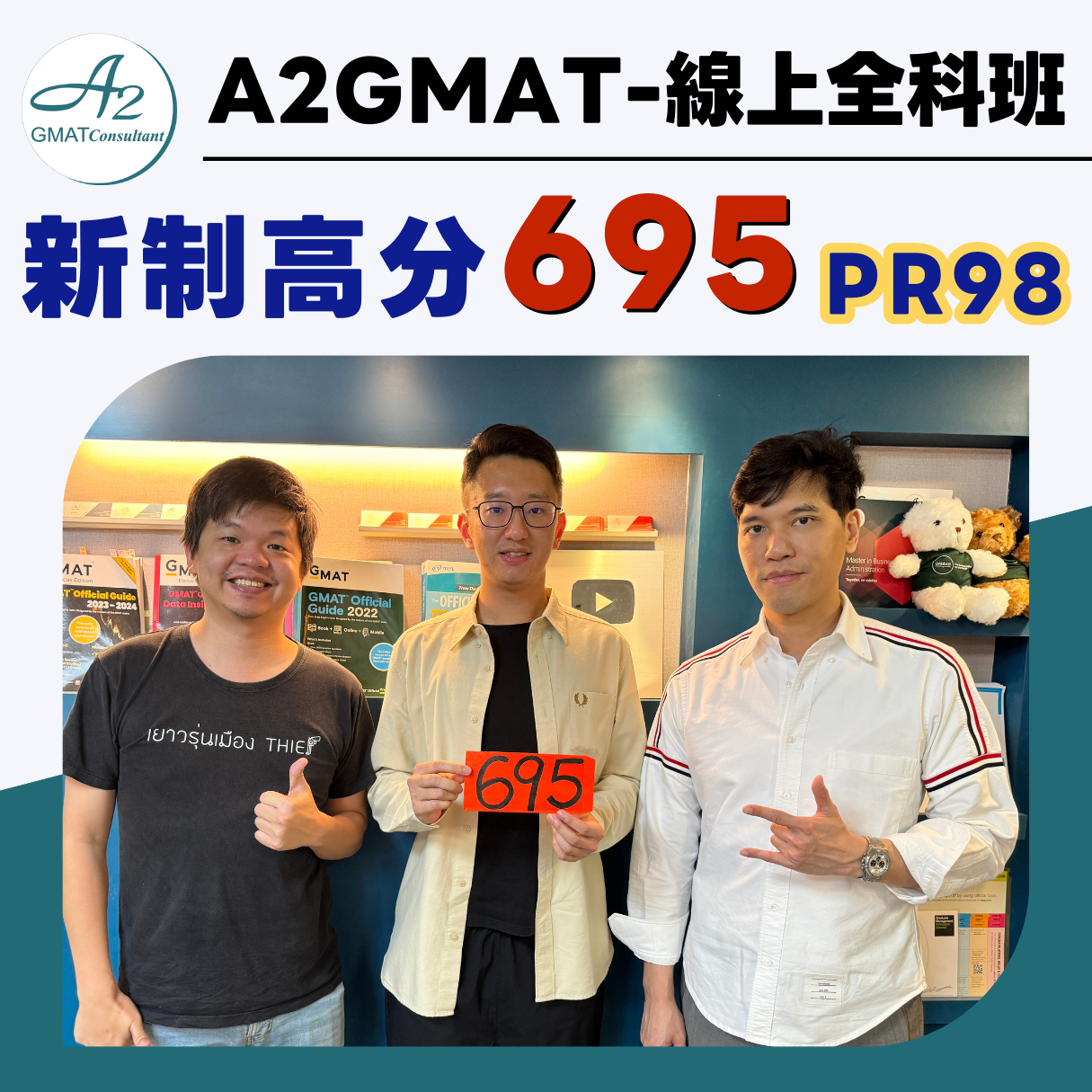 GMAT新制二戰695(PR98)